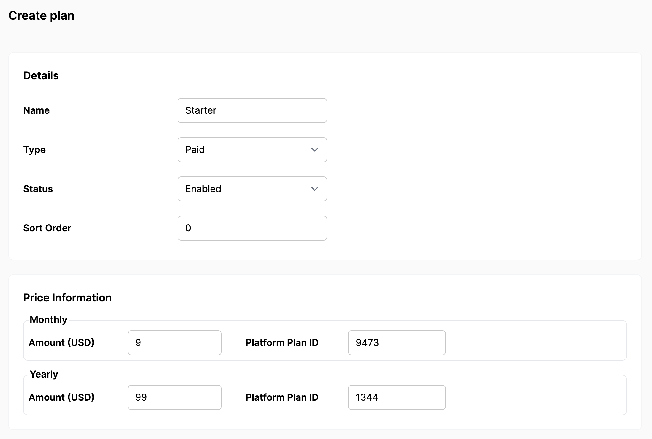 Mixpost Manage Plans - 2